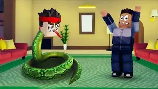 Lovely got turned into a Snake! | Roblox Snakey