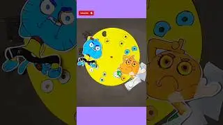 Guess the real eyes of Gumball & Darwin 😛#gumball #shortvideo #trendingshorts #drawing