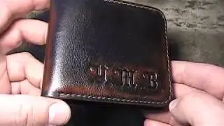 Кошелёк и обложка на паспорт! Натуральная кожа, ручная работа!:)