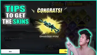 TIPS TO GET THE GREEN CRIMSON PP19 SKIN ! (ROS New Update Tips) Rules Of Survival #67