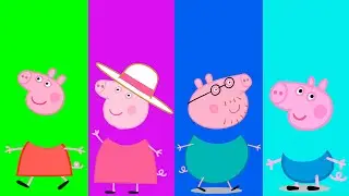 Wrong Head PEPPA PIG Family | Only Genius Can Match | Coffin Dance Meme Cover Astronomia