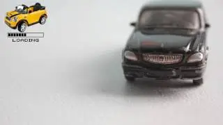 Black GAZ 31105 Volga Luxury car | Loading review