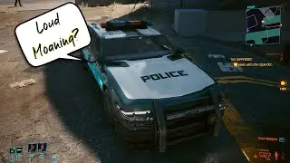WTF is this cop watching porn? Cyberpunk 2077