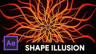 Looping Shape Illusion - After Effects Tutorial