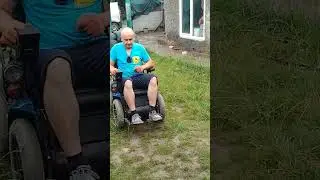 Тест-драйв після ремонту інвалідного візка Артем 220 #ivkocomua #майстерняпоремонтуінваліднихвізків