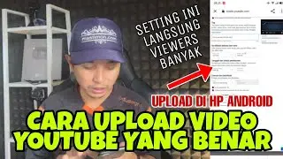 Cara upload Video ke Youtube di Android 2021