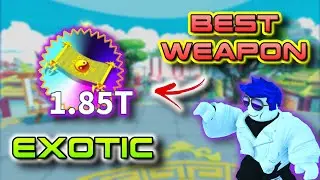 Got New Exotic Weapon in Roblox Weapon Fighting Simulator - WFS