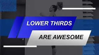 Lower Third animation tutorial || Natron tutorial || Lowerthirds