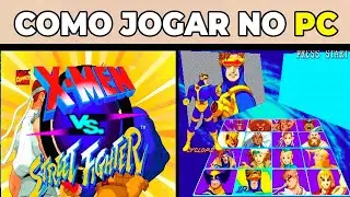 COMO JOGAR NO PC X-MEN Vs. STREET FIGHTER DE ARCADE