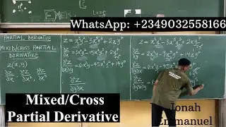 Mixed or Cross Partial Derivative | Partial Derivative of Mixed Variables 