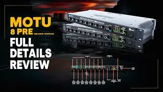 #MOTU 8 Pre Audio Interface Review | #Motu 8 Pre Full Details | Motu8 Pre Sound Card | DAW