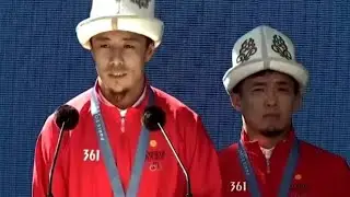 Встреча олимпийцев Кыргызстана в Бишкеке. LIVE