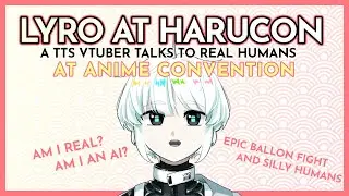 A TTS VTuber talked to real humans at a convention ... [Clip Compilation]
