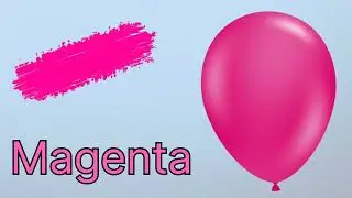 Learn Names Of English Colours For Kids : रंगो के नाम : #kidssong