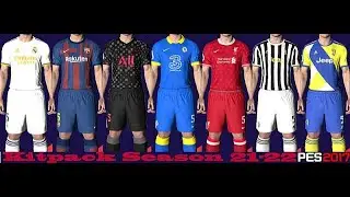PES 2017 Leaked Kitpack Season 2021​-2022