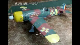 IAR   80 и И 185  Строим, летаем и розбиваем  Самолеты из пенопласта