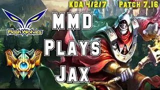 FW MMD Plays JAX vs GNAR Top - S7 Ranked | Patch 7.16