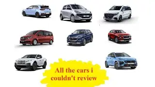 All the cars i couldn't review in 2021, 2022 and 2023 PART 2