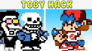 Friday Night Funkin'. - Toby Hack ALL SONGS [FNF MOD/HARD]