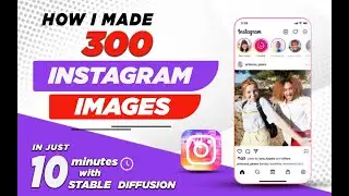 How I made 300 youtube shorts in 30 minutes for yt faceless channel [with Stable Diffusion]