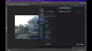 Convert Panorama images to Flat Image in Photoshop