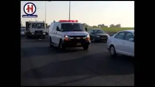 זירת תאונה: 15 פצועים בת.ד. בכביש 2