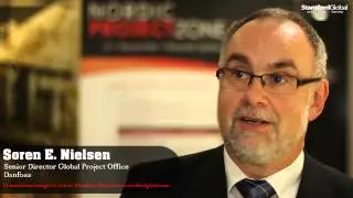 Soren Nielsen, Senior Director Global Project Office, Danfoss, at Nordic Project Zone 2012