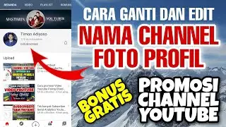 Cara ganti Nama dan Gambar Channel YouTube 2021