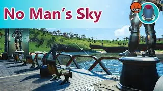 [FR] [PC] No Man's Sky 5.12 /3xperimental/ Visite des bases du Hub Pêche