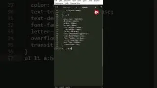 Create Cool Menu Hover Effect | HTML and CSS | Sourcecode