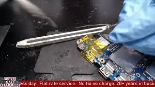 Asus Q534U UX560UX disassembly laptop charge port power jack repair fix taking apart tear down guide