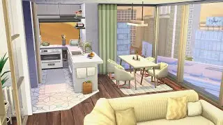 1312 21 Chic Street Apartment 🌆 Sims 4 Speed Build Stop Motion (NO CC)
