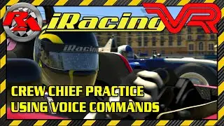 iRacing VR using Crew Chief - USF-2000 @ Sebring Club: Practicing Voice Commands