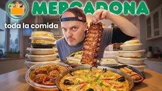 Trying ALL the READY-MADE FOOD from MERCADONA 🛒 Is it worth it?