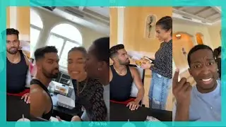 Nate Wyatt gets mad at Markell Washington because he kissed Aisha Mian