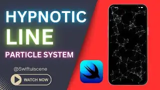 🚀 Dynamic Line Particle System in SwiftUI – Stunning Visuals & Smooth Animations! 🎨✨