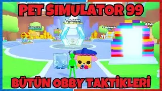 YENİ HUGE PETLERİM VE TÜM OBBY TAKTİKLERİ 🥚 Pet Simulator 99 / Roblox Türkçe