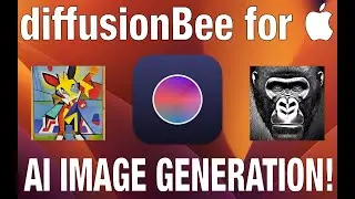 Quick Tutorial: diffusionBee - Mac AI Generated Art with Stable Diffusion!