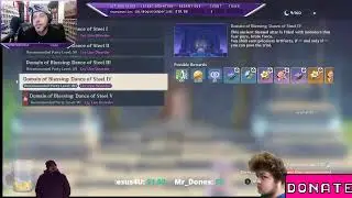 LIVE Genshin Impact AR43 Childe and Diluc DPS