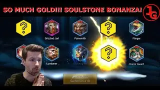 MASSIVE SOULSTONE PULLS! Soulstone Bonanza! - Raid Shadow Legends 