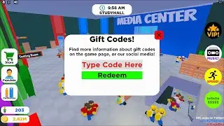 Roblox 💯[NEW CODES, 🏀GYM!🏀]💯 🏫School Tycoon🏫
