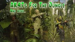 Green AK47 Skin Jungle Camouflage? (Rust Weapon Showcase)
