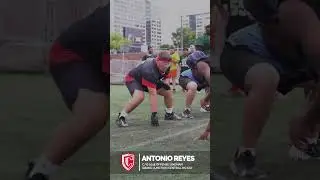 Antonio Reyes Owns His Opponents At Bowling Green Football Camp