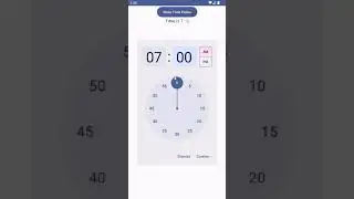 Time Picker in Jetpack Compose Android
