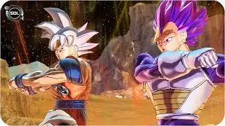 Goku UI and Vegeta God of Destruction Fusion - Gogeta Ultra Hakaishin