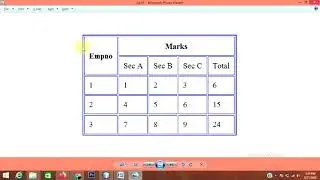 11.4.  Table cellpadding and cellspacing - HTML - Web Design