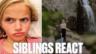 SIBLINGS REACT TO THEIR OLDER SISTER GETTING ENGAGED