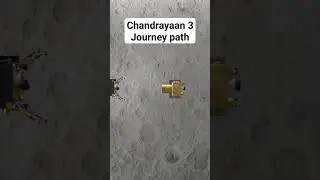 Chandrayaan-3 Soft Lands on the moon. #shorts