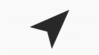 How to draw Location Arrow Icon Vector in App GRAPHIC for IPad - วิธีวาดไอคอนลูกศรด้วยแอพ GRAPHIC