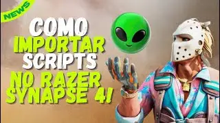 Como importar Scripts no Razer Synapse 4